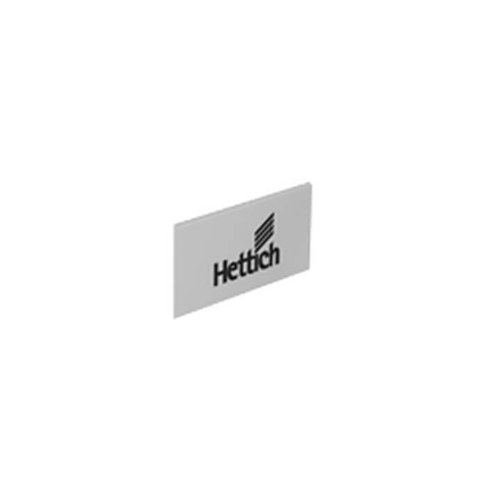 Hettich Abdeckkape ArciTech Alu Optik m. Logo